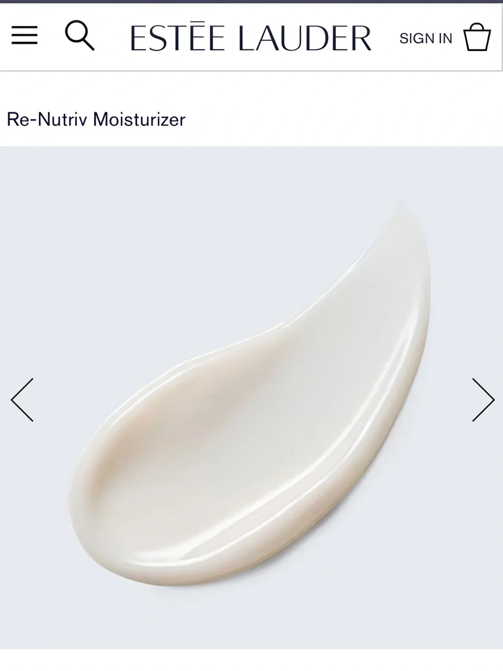 Estée Lauder are-Nutiv ultimate diamond creme